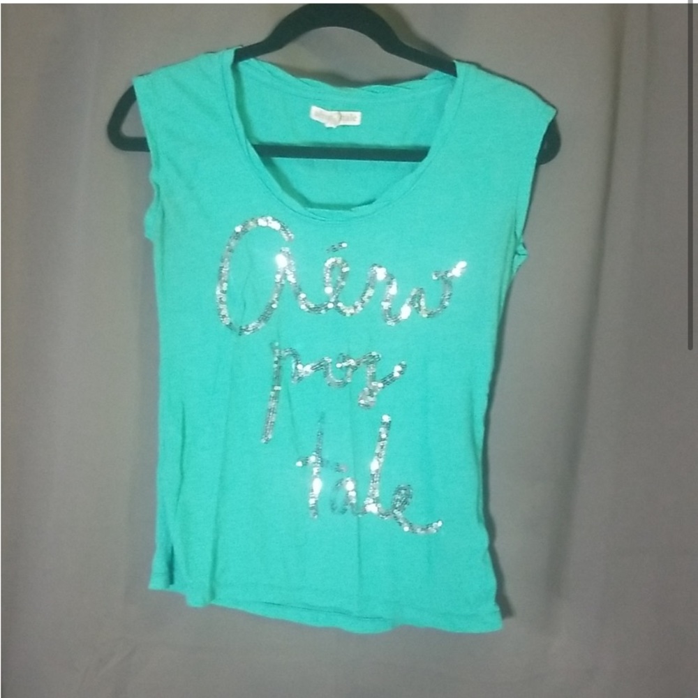 Aeropostale Vintage Blue/Green Top